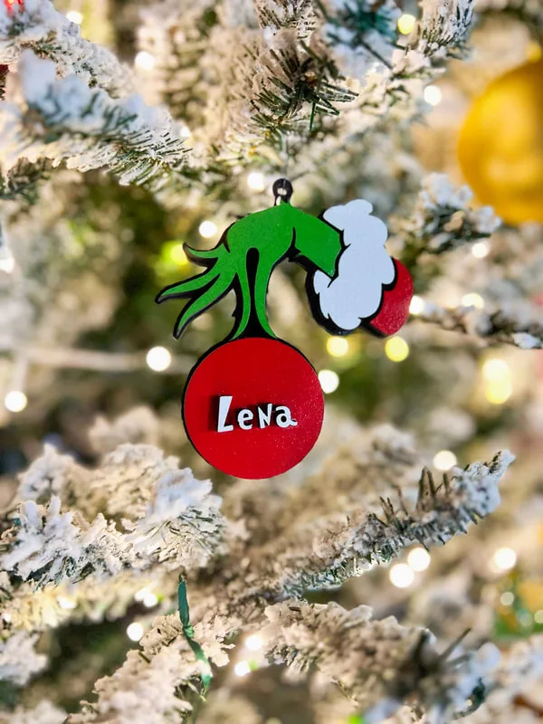 Picture of a Grinch Ornament